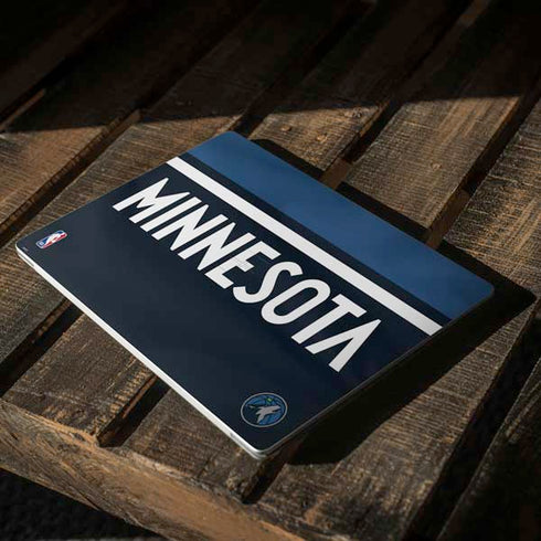 NBA Minnesota Timberwolves Jersey Surface Laptop 2 Skin